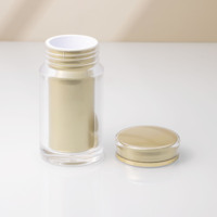 100g Bouteille médicale en plastique de qualité alimentaire pour bouteille vide pour pilules, capsules, comprimés et suppléments vitaminiques avec bouchon à vis