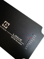 Lector fijo de 8 antenas UHF RFID de largo alcance Vanch con frecuencia POE 860-960MHz para lectores de tarjetas de Control de acceso de verificación de inventario
