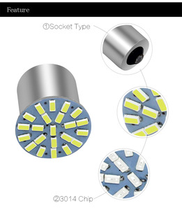 1156 BA15S 1157 BAY15D P21W 3014 22 SMD luci <span class=keywords><strong>di</strong></span> segnalazione <span class=keywords><strong>di</strong></span> <span class=keywords><strong>parcheggio</strong></span> a Led per Auto luci <span class=keywords><strong>di</strong></span> coda dei freni lampadine <span class=keywords><strong>di</strong></span> retromarcia posteriori automatiche 12V - Product Image 4