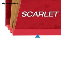 Carpeta Archivadora Skywingproduct Roja de 20 Puntos, con Cubierta de Cartón, Capacidad para 2 Pulgadas, 2 Divisores, 6 Sujetadores, Clasificación Ecológica