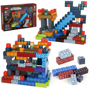 Set de Construcción de 40 Piezas ABS My Assembled <span class=keywords><strong>World</strong></span>, Escena de Mina Subterránea con Espadas, Kit de Rompecabezas Educativo - Product Image 1