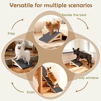 Rampe d'escalier pour chien, planche inclinée, étireur de mollets et repose-pieds de bureau pour petits chiens