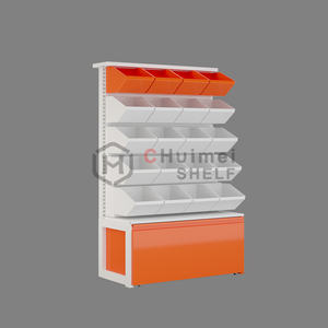 Estantería de góndola <span class=keywords><strong>para</strong></span> tienda de aperitivos, expositor de isla al por menor, precio al por menor - Product Image 2