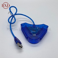 Convertidor de mando para PS2 a PC, Adaptador convertidor USB para PS2