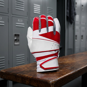 Guantes de Béisbol de Cuero Transpirables con Cierre de Velcro, Logotipo Personalizado, Agarre Deportivo para Entrenamiento - Product Image 6