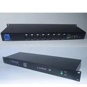 Dmx Channel Lan Oppervlakte Converter 8 Manieren Splitter Versterker Voor Dj Podium Verlichting