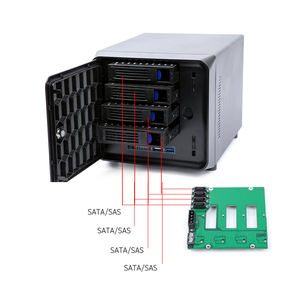 <span class=keywords><strong>NAS</strong></span> à échange à chaud, châssis Synology noir, stockage réseau <span class=keywords><strong>DIY</strong></span>, Mini ITX, ventilateur silencieux, FLEX - Product Image 2
