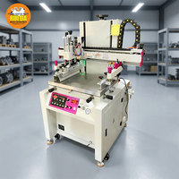 Machine d'impression sérigraphique verticale semi-automatique monocouleur pour tissu Ruida OEM/ODM
