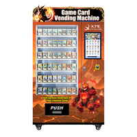 Distributeur automatique de cartes à collectionner Xyz prenant en charge le système de boîtes mystères et le multilinguisme