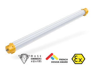 Lámpara Lineal LED a Prueba de Explosiones de 20W 30W 45W NSF IP66 para Refinería de Petróleo, Central Eléctrica, Laboratorio Químico - Product Image 2