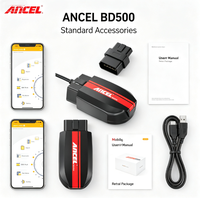 Escáner OBD2 ANCEL BD500 para VW y Audi, Herramienta de Diagnóstico Completo del Sistema con Servicio de Reinicio EPB y Reinicio de Aprendizaje del Acelerador