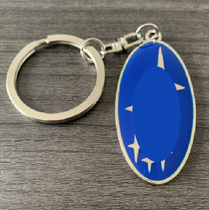 พวงกุญแจคาราบิเนอร์สำหรับรถยนต์พวงกุญแจโลหะสังกะสีเคลือบหลากสีสำหรับส่งเสริมการขายโลโก้ - Product Image 6