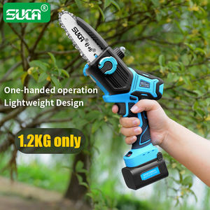 2 In 1 Tuin Boomgaard Boerderij Gereedschap Sets Lithium Batterij Draadloze Elektrische Kettingzagen + Snoeischaar - Product Image 2