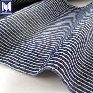Technique tissée <span class=keywords><strong>de</strong></span> tissu <span class=keywords><strong>de</strong></span> denim 100% coton personnalisée avec des rayures teintées en fil indigo pour pantalons et jeans <span class=keywords><strong>de</strong></span> <span class=keywords><strong>peintre</strong></span> Wabash - Product Image 3
