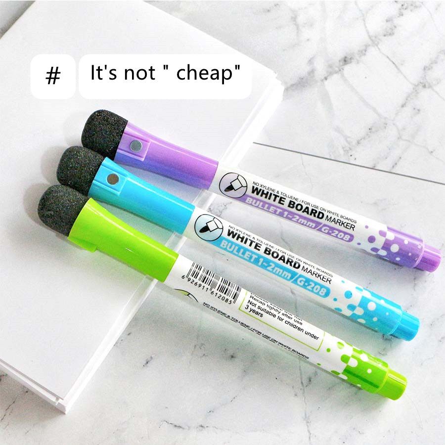 Whiteboard Marker Pen White Black Green Gift Red Blue Customized Head Box Logo Packing Zealot · image 3