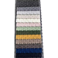 Tissu en velours côtelé imperméable 100% polyester pour la décoration de la maison, vente chaude