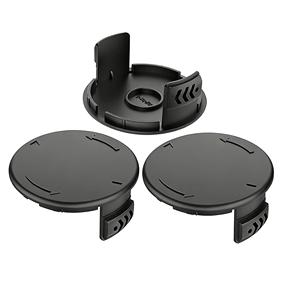 Lot de 3 couvercles de bobine de rechange pour tondeuse à gazon TLP-01-1 pour Parkside LIDL PRTA 20-Li A1 B1 B2 C3 PRT 300 A1, PRT 550 A1 - Product Image 1