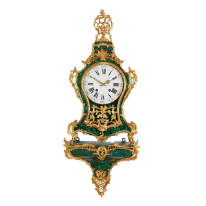 Malachite Green Majesty Tisch uhr-Minimalist isches Design Nature Hour Time piece mit Malachit Majestät - Product Image 1