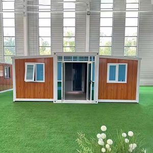 Casa modulare di lusso espandibile casa di prefabbricazione 2 camere da letto con Design moderno materiali eco-friendly installazione veloce - Product Image 3
