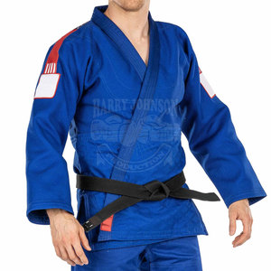 Traje de Judo Profesional para Artes Marciales, Uniforme de Entrenamiento de Algodón Resistente con Opción de Cinturón, Uniforme de Judo de Corte Regular, Ropa de Judo Duradera - Product Image 2