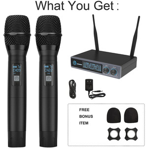 Bộ Phát Tín Hiệu Vi Mô ZTW10 UHF Sem Fio Duplo Chuyên Nghiệp - Product Image 5
