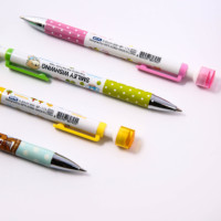 Lot de crayons mécaniques pour étudiants, motif ours mignon, 0,5 mm, corps en plastique, marque TY, modèle 2068D, vente en gros, Chine Zhejiang