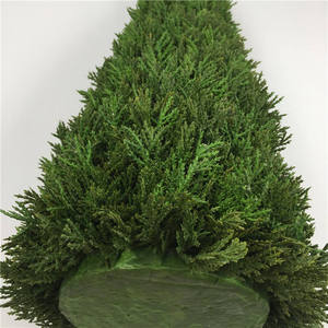 Produit très vendu, grandes feuilles d'arbres artificiels en cèdre pour la décoration de jardin extérieur - Product Image 4