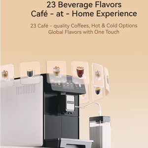 เครื่องชงกาแฟอัตโนมัติสำหรับใช้ในบ้าน Dr.Coffee E02 พร้อมเครื่องทำฟองนม - Product Image 4