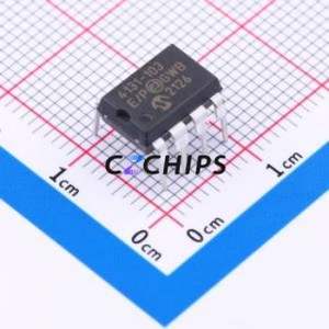 วงจรรวม PDIP-8 MCP4131-103E/P ของแท้ใหม่ล่าสุดชิป IC PMIC โพเทนชิโอมิเตอร์ดิจิตอล - Product Image 1