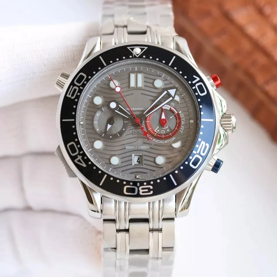 Omg14 chất lượng hàng đầu sang trọng Mens Đồng hồ tự động 904L thép không gỉ Sapphire gương kính đồng hồ