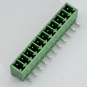SCED Plug-in 1.2mm PCB bornier fabricant 3.81mm pas 300V 8A 2-24 pôles bornier enfichable - Product Image 1