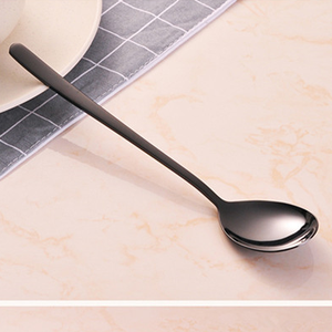 Cuchara de Estilo Coreano, Cuchara de Acero Inoxidable y Titanio - Product Image 2