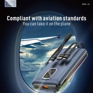 Joko 2025อัลตร้าสลิมไร้สาย22.5W 20000mAh <span class=keywords><strong>พา</strong></span><span class=keywords><strong>ว</strong></span><span class=keywords><strong>เวอร์</strong></span><span class=keywords><strong>แบงค์</strong></span>พร้อมสายชาร์จเร็<span class=keywords><strong>ว</strong></span> Type C & L เอาต์พุตอินเตอร์เฟซ QC 20W - Product Image 6