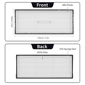Filtre Hepa lavable et réutilisable adapté aux accessoires d'aspirateur robotique <span class=keywords><strong>Xiaomi</strong></span> <span class=keywords><strong>Roborock</strong></span> <span class=keywords><strong>S7</strong></span> T7S S8 + S8 <span class=keywords><strong>Pro</strong></span> <span class=keywords><strong>Ultra</strong></span> <span class=keywords><strong>S7</strong></span> Plus - Product Image 3