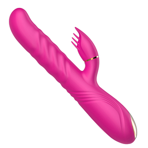 Vibrador con 2 Motores, 10 Vibraciones, 3 Velocidades, Estiramiento, Silicona de Grado Médico, Impermeable, Juguete Sexual para Mujeres - Product Image 6
