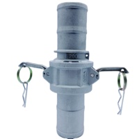 En Stock Acoplamiento de manguera de fuego rápido Aluminio Tipo a B C D E F DC DP Tubería Camlock Accesorios