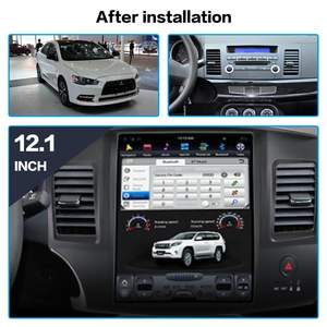 Mitsubishi Lancer 12.1-2010 için 2015 ''Carplay Android 13 otomatik kablosuz araba radyo GPS kafa ünitesi multimedya oyuncu dokunmatik ekranı - Product Image 2