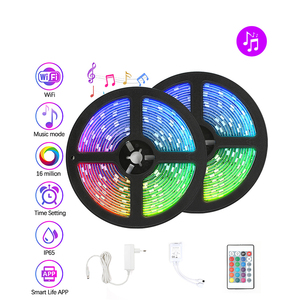 Tira de luces Led Rgb, lámpara con control remoto táctil de 220V, venta directa de fábrica - Product Image 2