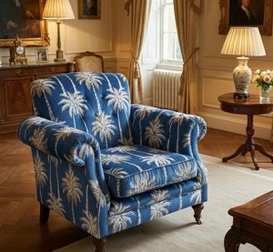 Tela de tapicería elegante con estampado de palmeras, por yarda, textil decorativo premium para reupholstería y fundas de cojines - Product Image 3