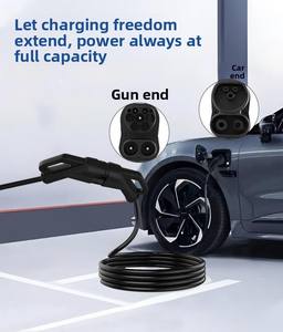Câble d'extension pour véhicule électrique Type 2 5 mètres Mâle-Femelle 32A Compatible avec Audi E-Tron Porsche Taycan Renault <span class=keywords><strong>Zoe</strong></span> - Product Image 2