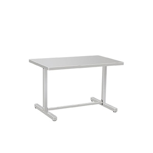 VICTORY KITCHEN Mesa de trabajo de acero inoxidable 304 resistente con pata cuadrada para hoteles y restaurantes Modelo VCT - Product Image 2