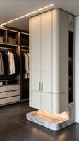 Ensemble de meubles de dressing moderne tout-en-un pour villa, sur mesure, de luxe, avec dressing intégré, rangement de chambre, facile à assembler