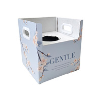 JOYWOOD Boîte à fleurs ondulées pour bouquet frais et présentoir de fleurs artificielles en gros