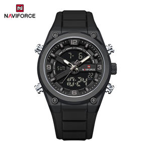 นาฬิกา NAVIFORCE 9265 แฟชั่นผู้ชาย นาฬิกาควอตซ์อิเล็กทรอนิกส์ จอแสดงผลคู่ ปฏิทิน เรืองแสง สปอร์ต ลำลอง นาฬิกาดิจิตอลสำหรับผู้ชาย - Product Image 1