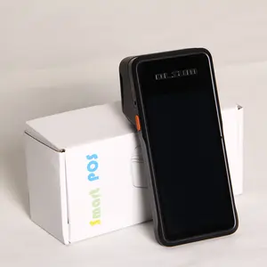 Perangkat POS Nirkabel Portabel 5.5 Inci Mini Sentuh POS Genggam Android Terminal POS Seluler dengan Printer Termal