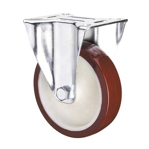 ITALIENISCHE QUALITÄT <span class=keywords><strong>PU</strong></span>-Lenkrad 6 Zoll europäischer mittelschwerer PA-Kern 80mm-200mm Lenkräder - Product Image 2