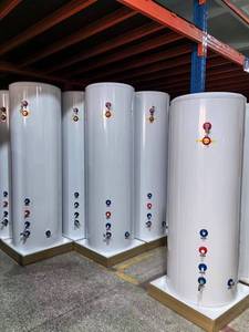 200l 250l 300l 400l 500l 500 ליטר מים חמים עם מיכל מחמם מים סליל עבור מערכת משאבת חום - Product Image 3