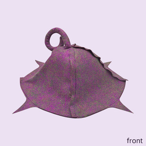 หมวกปาร์ตี้ดีไซน์ตะขอเรืองแสงสีม่วงลูลิง ยายาว ดรีม ไซส์เดียว - Product Image 4