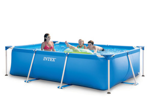 Intex 28270 2.2M X 1.5M X 0.6M Kids <strong>Pool</strong> Easy Set Garden Swimming <strong>Pool</strong> <strong>Rectangular</strong> Metal Frame <strong>Pool</strong> - Product Image 4