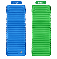 Matelas pneumatique portable OEM pour camping avec pompe à pied intégrée, idéal pour l'extérieur